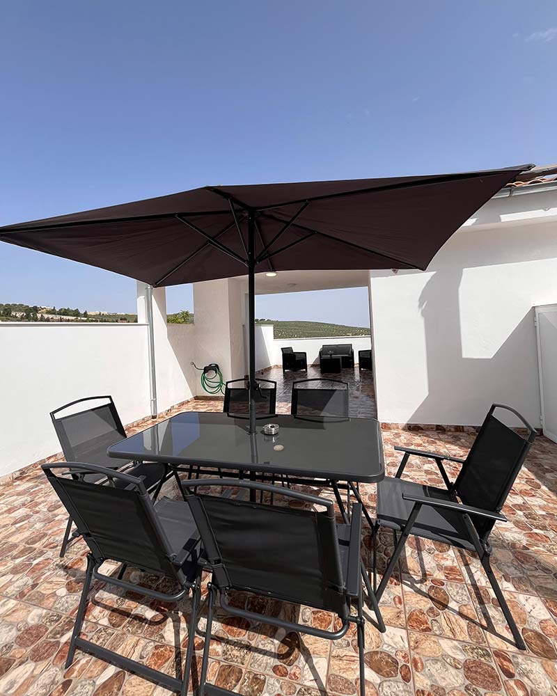 Terraza - Solarium - Alojamiento Rural GarVi