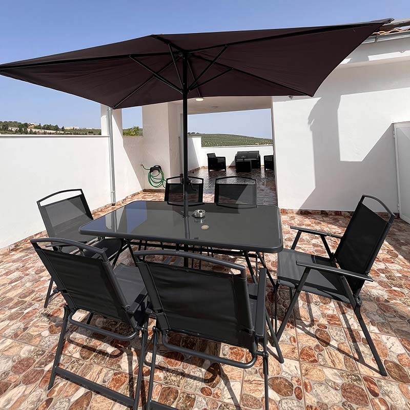 Terraza - Solarium - Alojamiento Rural GarVi Terraza - Solarium - Alojamiento Rural GarVi
