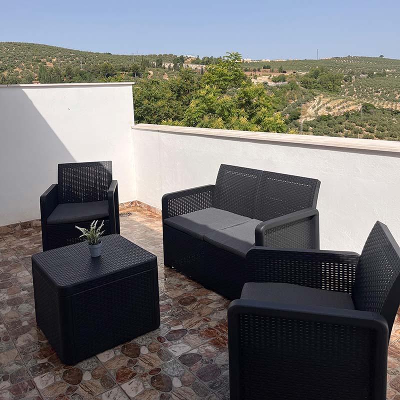 Terraza - Solarium - Alojamiento Rural GarVi