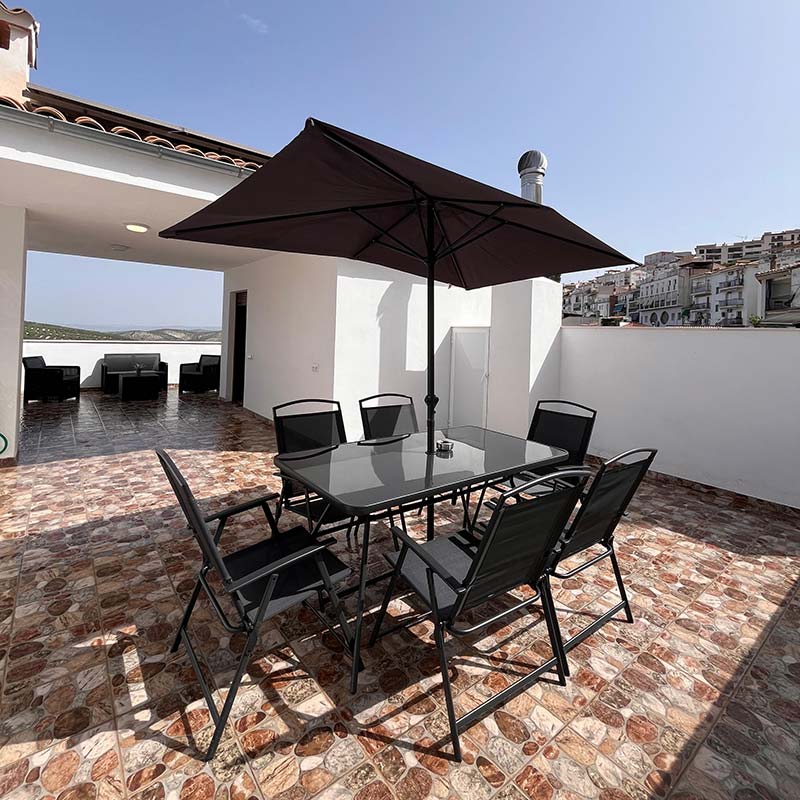 Terraza - Solarium - Alojamiento Rural GarVi